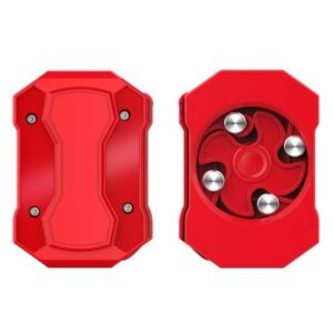2 PCS Can Opener Beer Beverage Can Opener Quick Bottle Opener(Red)
