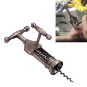 Multifunction Portable Screw Corkscrew Zinc Alloy Wine Bottle Opener