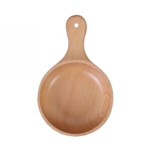 Instant Noodle Bowl Wooden Kimchi Bowl Fruit Salad Wooden Bowl With Handle Large