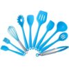kn7050 10 in 1 Silicone Kitchen Tool Set(Blue)
