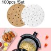 Air Fryer Special Paper Pad Grilled Meat Paper Oil Absorbed Paper, Color Random Delivery1