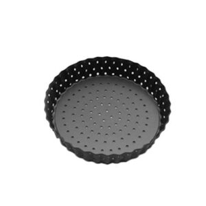 BM1075 Perforated Pizza Pan Kitchen Carbon Steel Non-stick Fruit Pie Mould Bakeware,