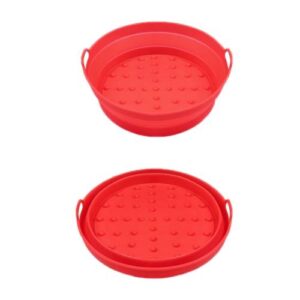 Air Fryer Grill Mat High Temperature Resistant Silicone Baking Tray-2