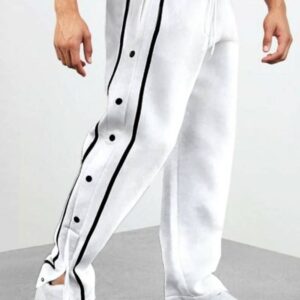 Men’s 100% Cotton Casual Straight Leg Sweatpants