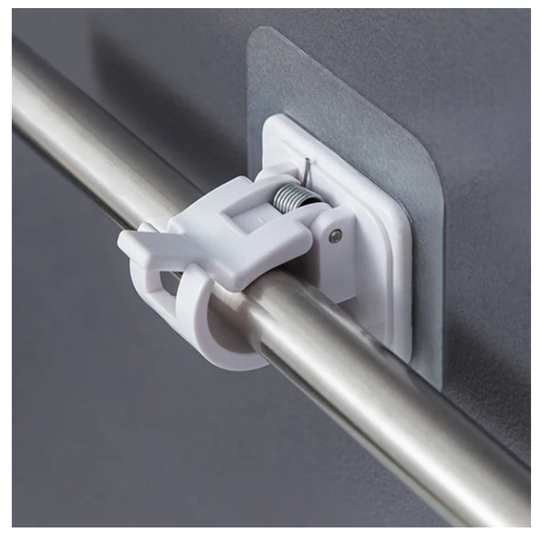 Nail-Free Adjustable Curtain Rod Holders