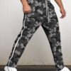 Men’s Camouflage Joggers Breathable Daily Sportswear