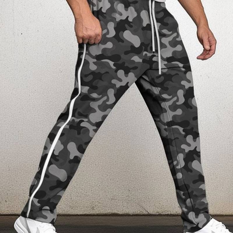 Men's Camouflage Joggers Breathable Daily Sportswear