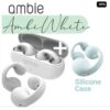 AMBIE WHITE SILICON CASE