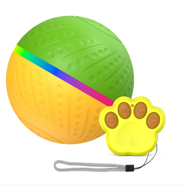 Intelligent pet dog toy ball light-up yo-yo 8.5cm diameter stand-alone version