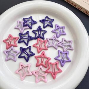 Colorful Dopamine Star Hair Clip