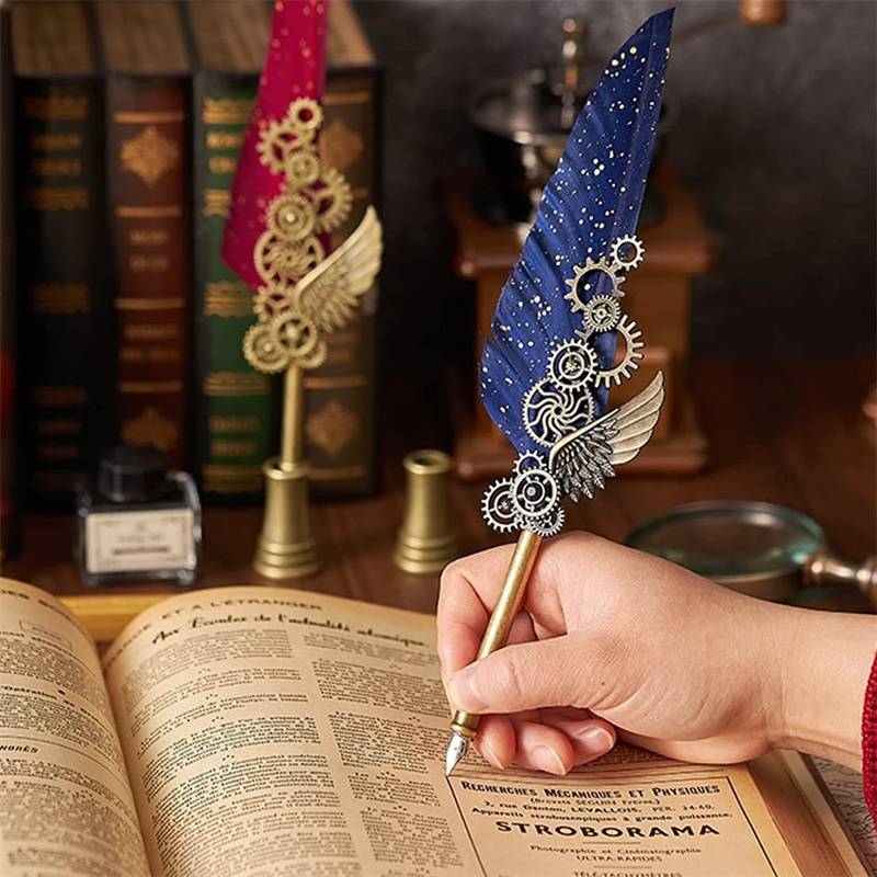 Retro Feather Fountain Pen