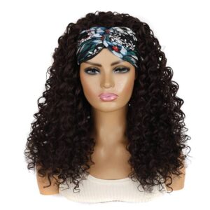 Hair band wig head cover Roll chemical fiber wig head cover