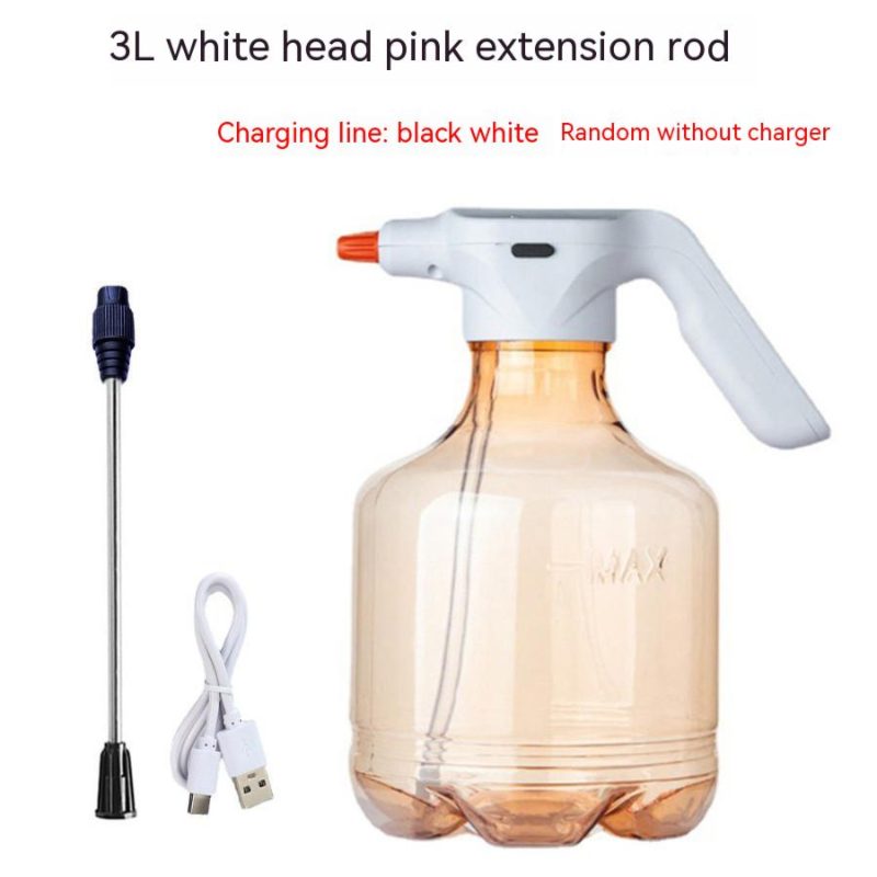 Simple electric watering kettle 3L watering sprayer can spray 84 disinfectant sprinkler gardening automatic watering kettle 2L