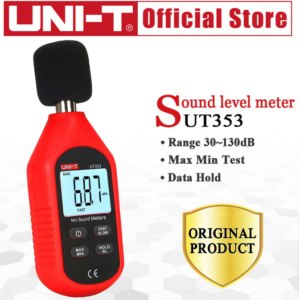 UNI-T UT353 Noise Measuring Instrument db Meter 30~130dB Mini Audio Sound Level Meter Decibel Monitor