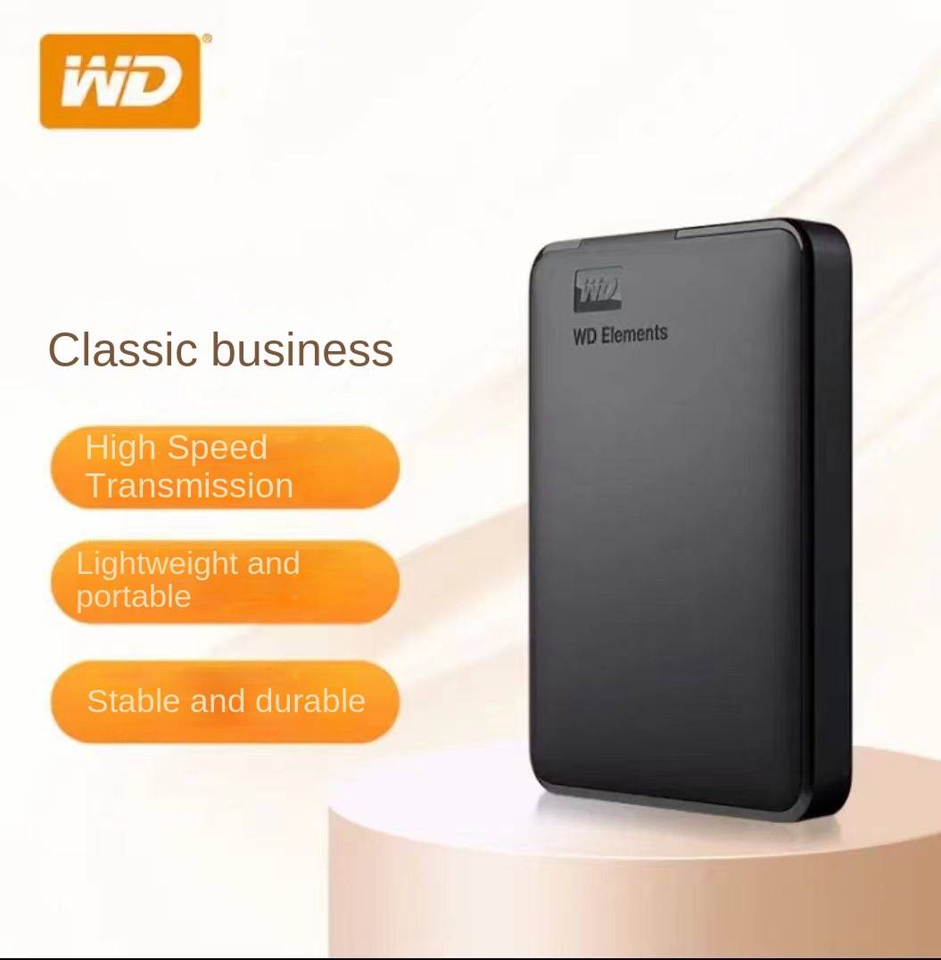 New WD Western Digital 2.5" Mobile Hard Drive USB3.0 SATA Serial Laptop Solid State Box