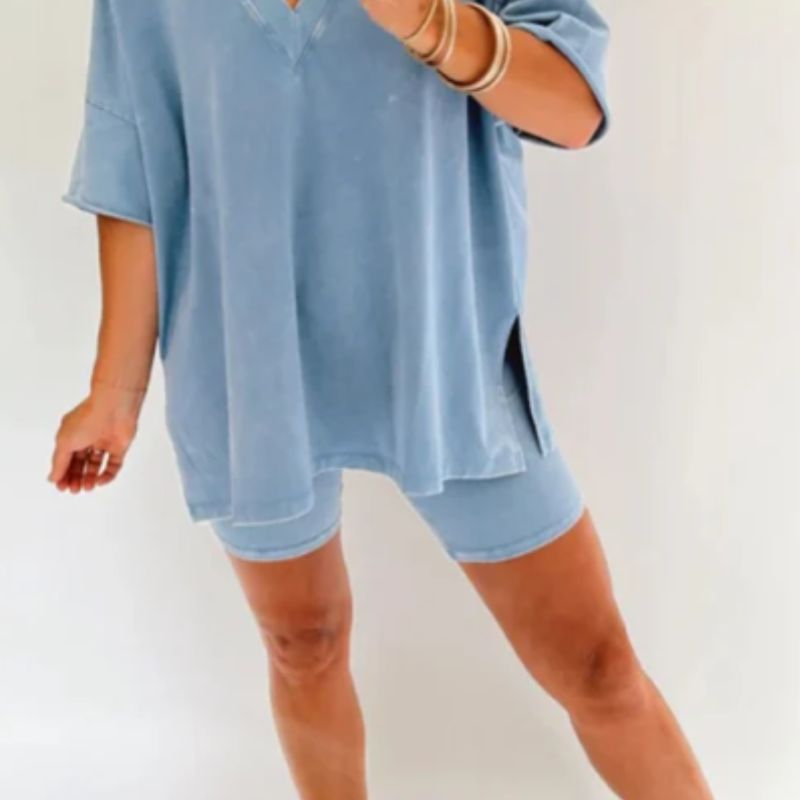 WOMEN'S SUMMER WASHED SET