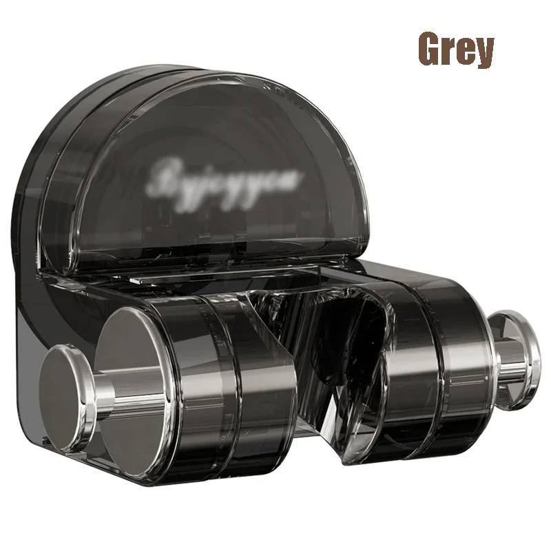 Integrated Suction Cup Shower Rack Wall Mounted Non Perforated Shower Fixture