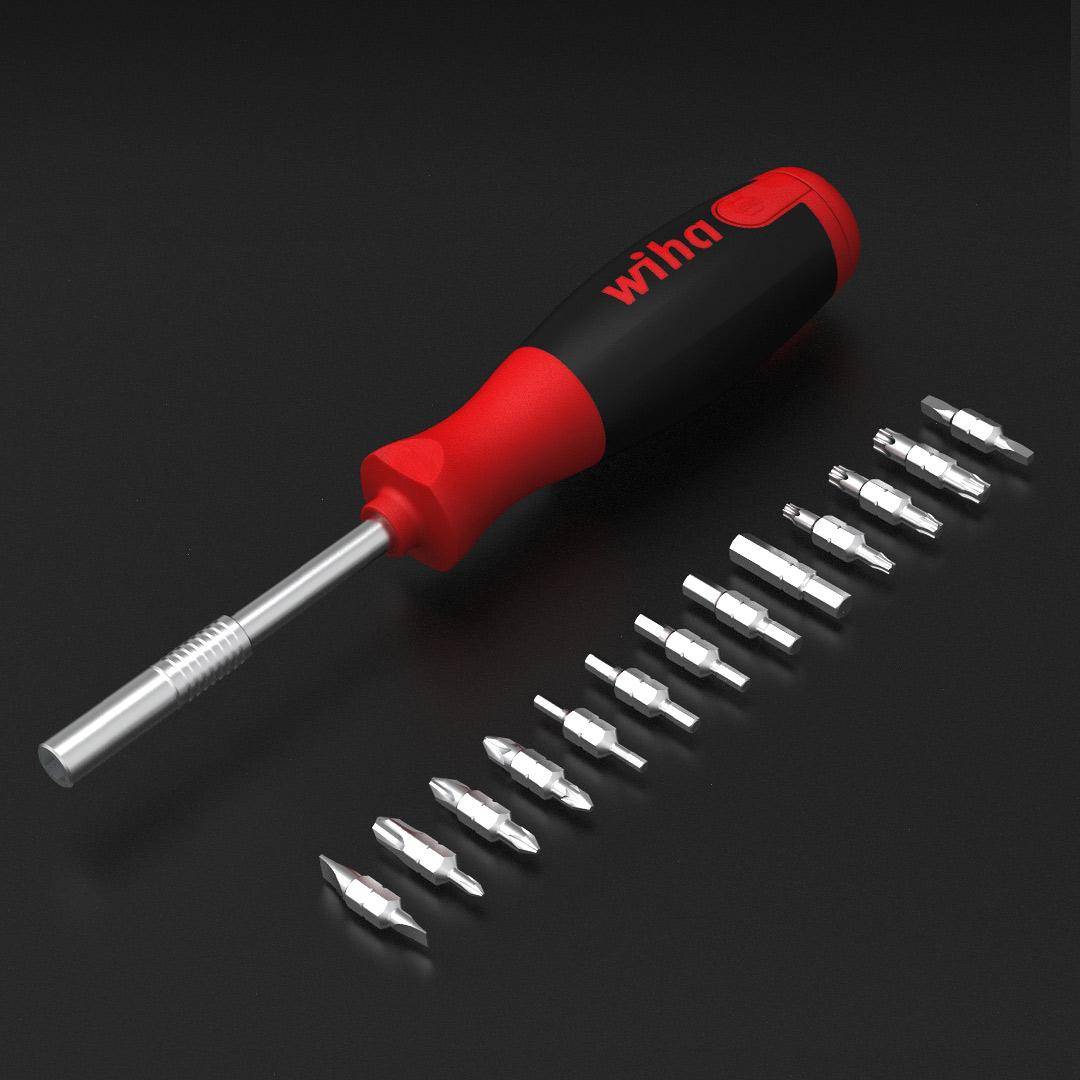 Xiaomi Mijia Wiha Screwdriver Kit 26 in 1 Magnetic Bits with Hidden Magazine Magic Kits Box Steel Screw Driver Repair Tools Home