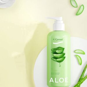 A’ Gensn Pure genuine aloe vera body lotion female lasting fragrance moisturizing hydrating soothing