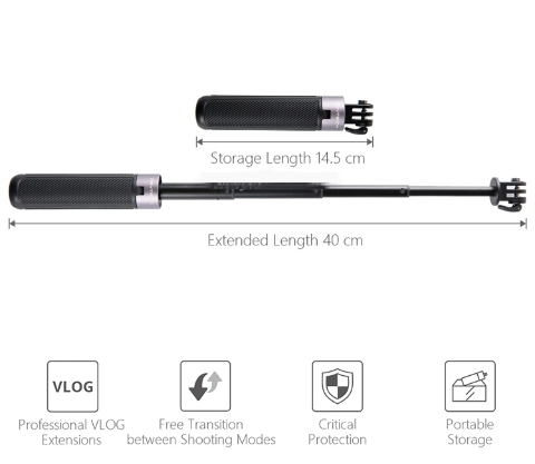 PGYTECH P-18C-043 for DJI Osmo Pocket Pocket Sightseeing Accessory Extension Pole Organizer Travel Kit