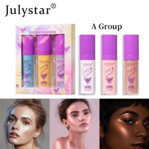 Fairy highlighter powder set three-dimensional facial contouring body brightening highlighter powder multifunctional highlighter stick set