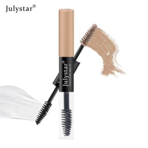 Eyebrow double-head dyeing and shaping eyebrow pencil liquid waterproof non-smudge genuine natural dye eyebrow cream foreign trade beauty wholesale