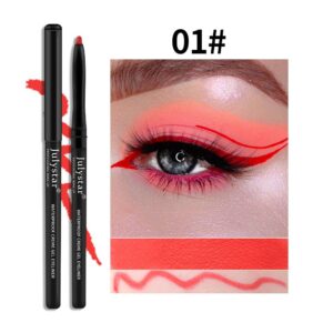 Julystar Color_julystar eyeliner gel pen ultra-fine eyeliner waterproof and oil-proof non-smudge long-lasting eyeliner genuine wholesale