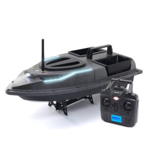 Flytec V900 Upgrade Version Of V010 40 Points GPS 500M Auto Return RC Bait Boat With Steering Ligh
