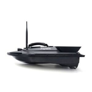 Flytec 2011-5 500M Bait Fishing Boat with Two Fish Finder 1.5kg Loading Tanks RC Boat Black