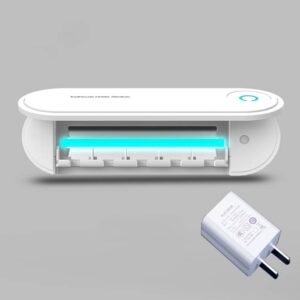 Toothbrush drying sterilizer bathroom wall mounted toothbrush shelf