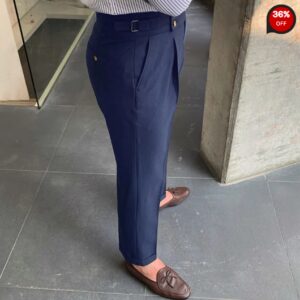 Gentleman comfortable vintage trousers