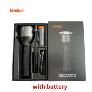 Nextool Rechargeable Flashlight 5000mAh 2000lm 380M 5 Modes IPX7 Waterproof LED Light Type-C Searching Torch for Camping Outdoor