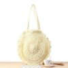 Straw Hollow Out Round Bag Shoulder Bag For Women