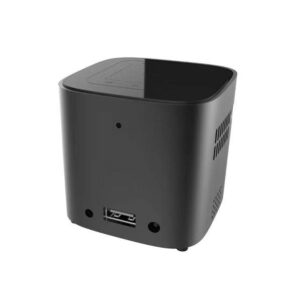 WEJOY DL-S12 50 lumens ANSI mini projector with remote control Android 7.1.2, 2GB DDR3+16GB supports WiFi / USB / Audio OUT / DC IN