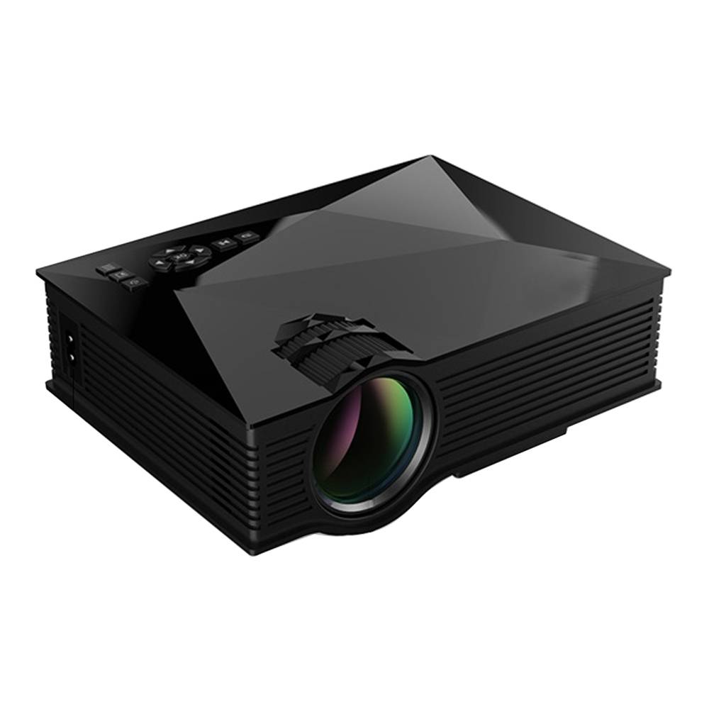 UC68+ 40ANSI 1024 x 600P Home Theater Multimedia HD LED Projector