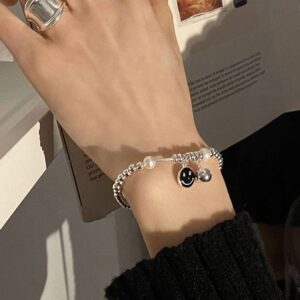 925 Sterling Silver Retro Open Bracelet Handpiece24