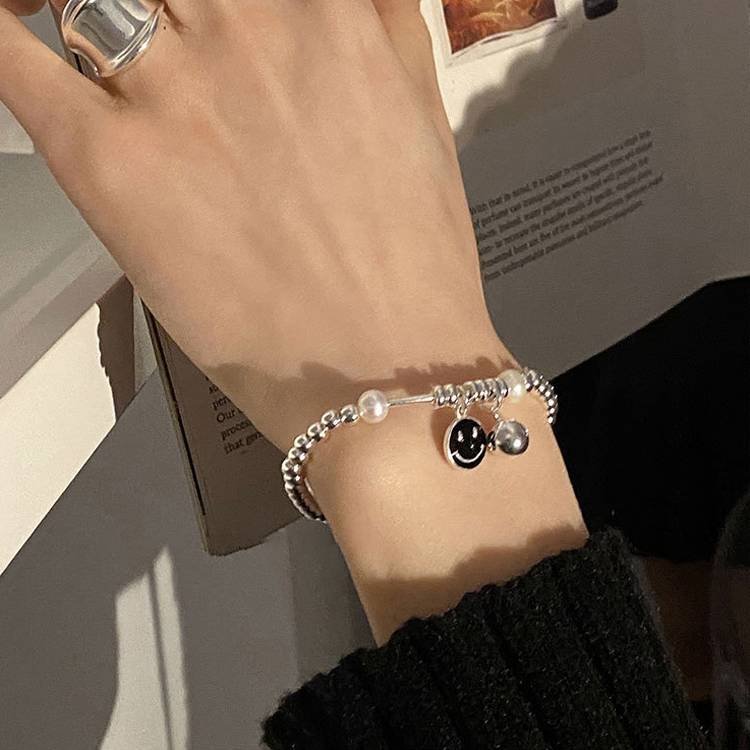 925 Sterling Silver Retro Open Bracelet Handpiece24