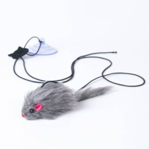 Hanging Door Retractable Cat Teaser Stick Pet Toy(Hanging Mouse)