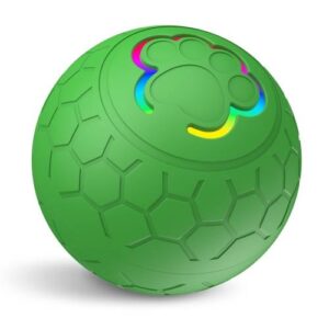O5 Smart Pet Cat Toy Ball Luminous Yo-Yo Diameter 2.4 inches Standalone Version(Green)