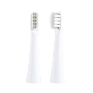 2 original Xiaomi defective SO WHITE sonic electric toothbrush replacement heads suitable for HC0196