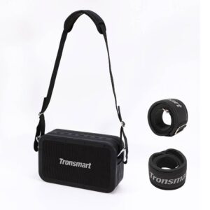 Tronsmart Force Max 80W outdoor waterproof bluetooth speaker large volume high quality plug-in U disk subwoofer square dance straps audio