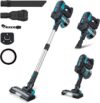 INSE V70 Cordless Vacuum Cleaner: 6-in-1, 45mins Runtime, Lightweight, Rechargeable, Ideal for Pet Hair, Hard Floor, Home, and Car.