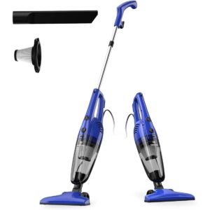 INSE R5S corded Stick Vacuum Cleaner: R5S, 20FT Extra-Long Cord, 16KPa Suction, 3-in-1, HEPA Filter, 400W Handheld for Pet Hair, Hard Floor, Home.