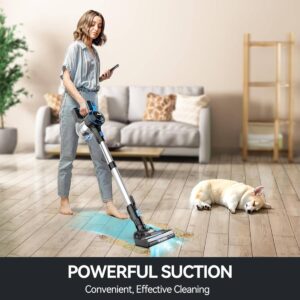 INSE N5T Cordless Vacuum Cleaner: Powerful, 6-in-1, 45 Min Runtime, Home & Pet