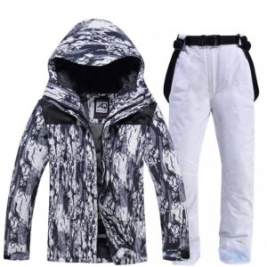 Thickened Warm Korean Snowboarding Suit for Couples