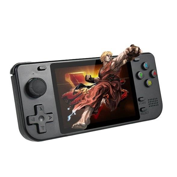 Powkiddy Bubble Machine Hall RGB10S game console Rocker arcade GBA nostalgic retro PSP handheld game console