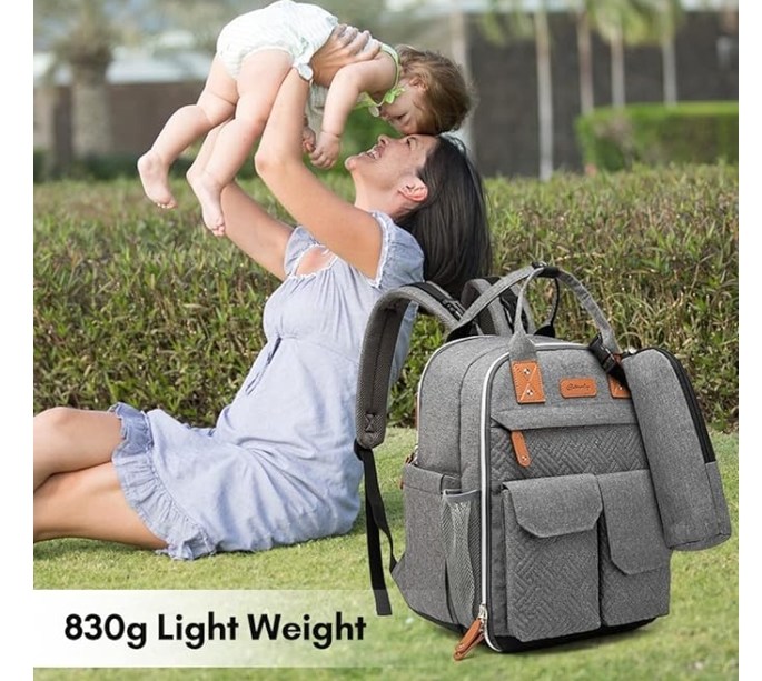 Mochila de Maternidade para bebês multifuncional de grande capacidade portátil Bolsa Maternidade Minimalista Mancro Bolsa