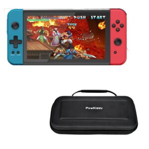 New POWKIDDY X70 Handheld Game console 7 inch HD Screen Retro Game Cheap Children’s Gifts Support Two-Player Games