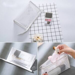 Stripe Style Portable Travel Cosmetic Organizer Bag, Size: 23 14 9cm, Random Color Delivery