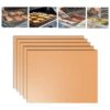 5 PCS 0.2mm Barbecue Grill Mat Non-Stick BBQ Baking Mats, Size: 40 x 33cm